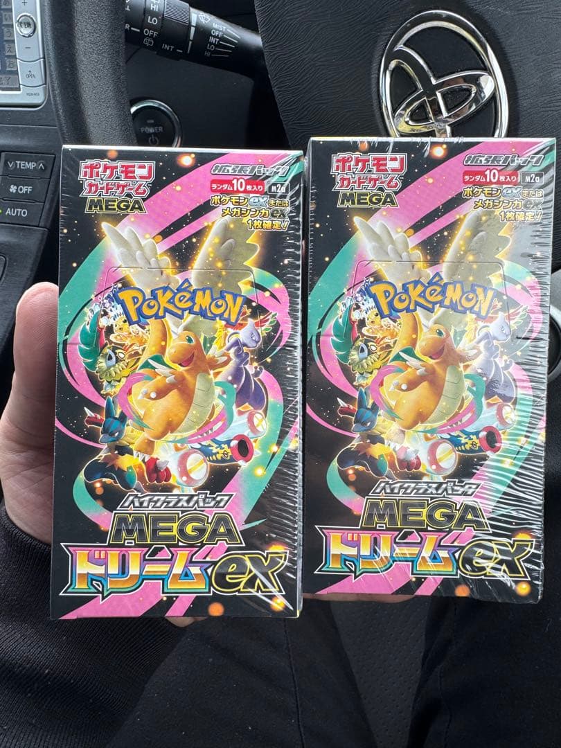ポケモンメガドリームexシュリンク付き未開封
