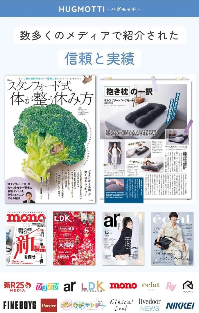 【新品未開封】ハグモッチ ふわとろ 正規品 HUGMOTTI 抱き枕