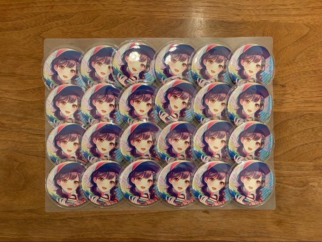 東雲絵名　痛バッグ　グリッター缶バッジ22b