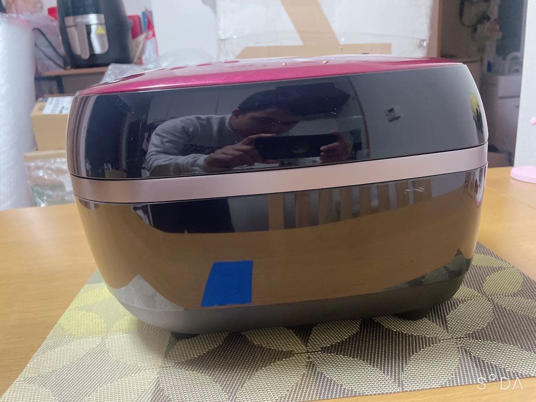 【ジャンク】土鍋圧力IH炊飯ジャー 土鍋ご泡火炊き JPH-B102