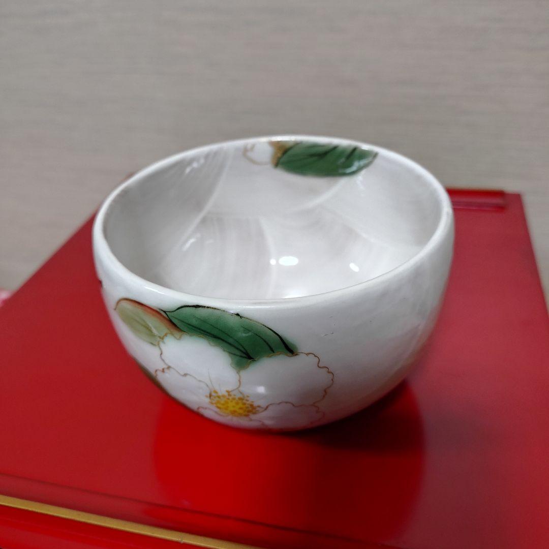 京焼陶庵器南天椿器