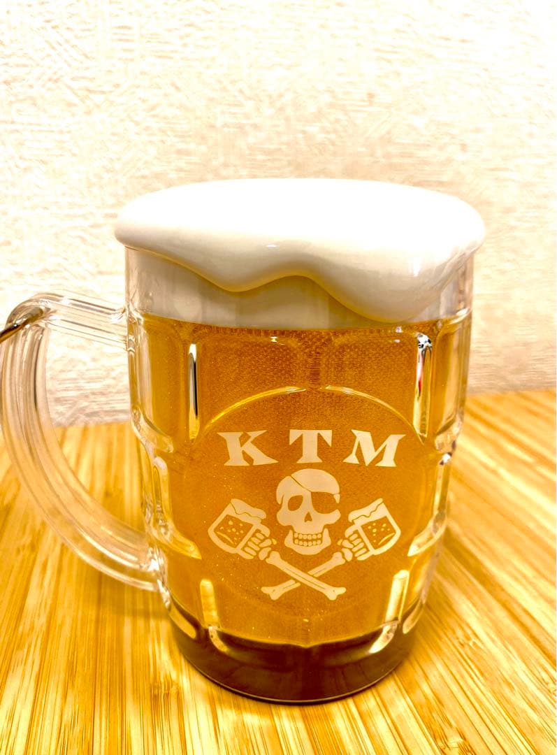 【美品・箱付き・ストラップ付き】ケツメイシ　ビールジョッキ型ライト　新品電池