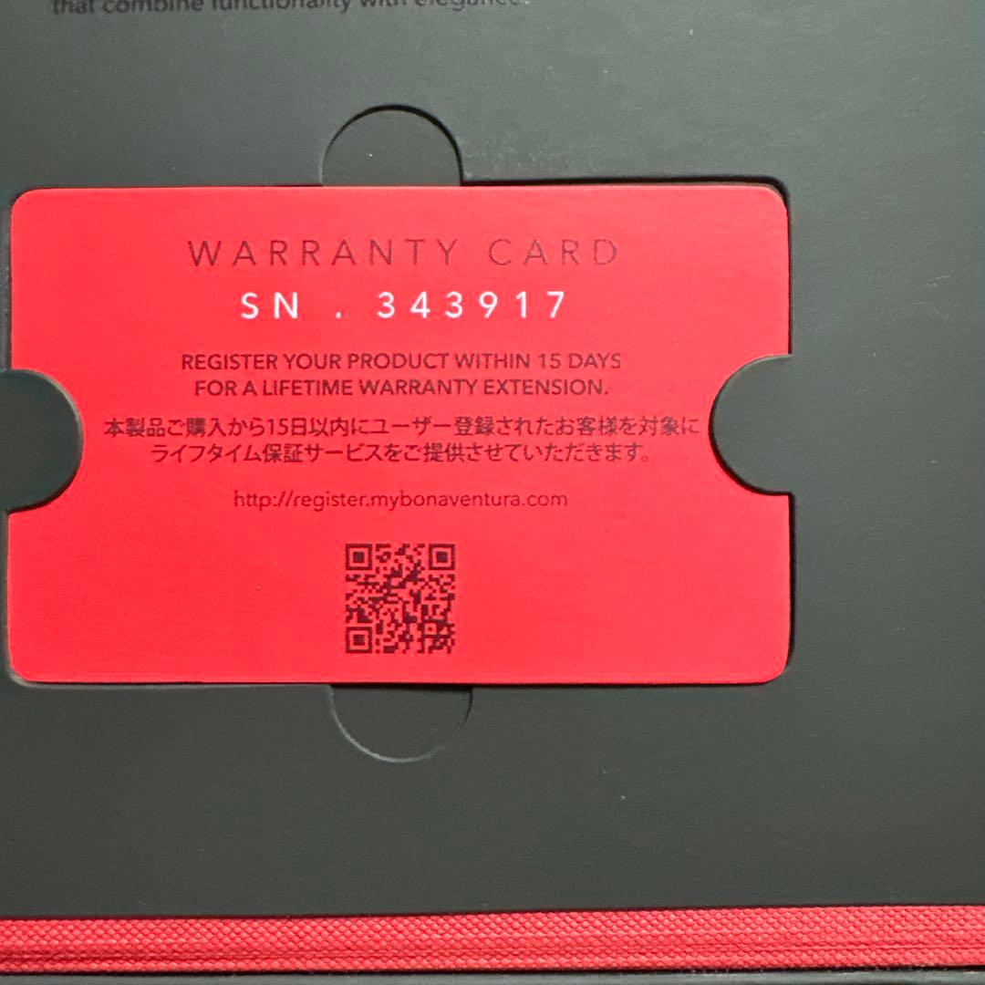 BOMAVENTURA 手帳型ケース ホワイト