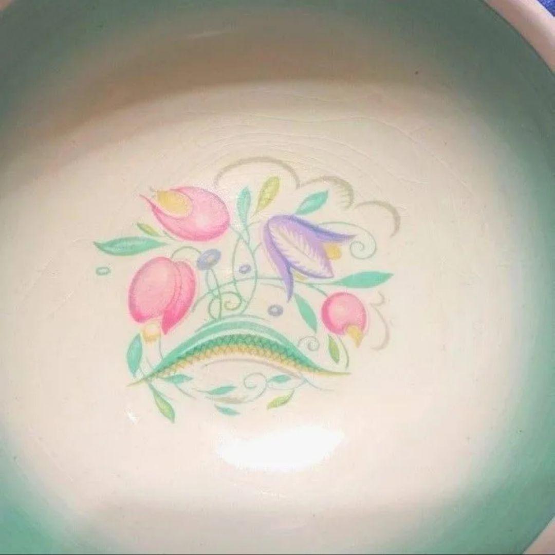 スージークーパー ドレスデンスプレイ スープカップ＆ソーサー 1932年～