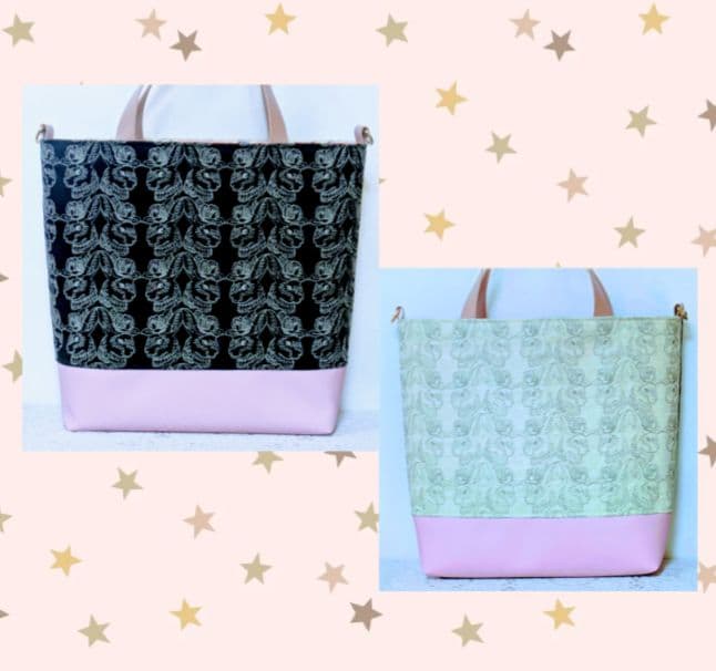 ♡BEN様♡専用　✿ジョリーフルール✿　【ブロイダリー】トートバッグ大 4点