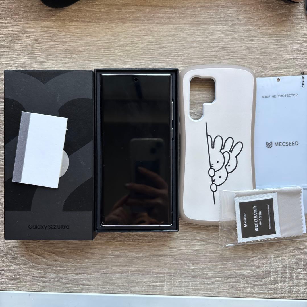 Galaxy S22 ultra ホワイト 256GB SIMフリー