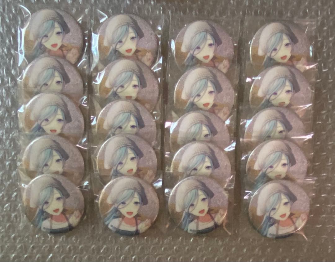 プロセカ グリッター 缶バッジ 43a 日野森雫 20個