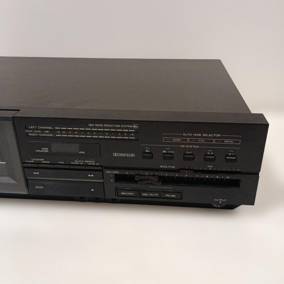 TEAC V-530X カセットデッキ 通電確認済み