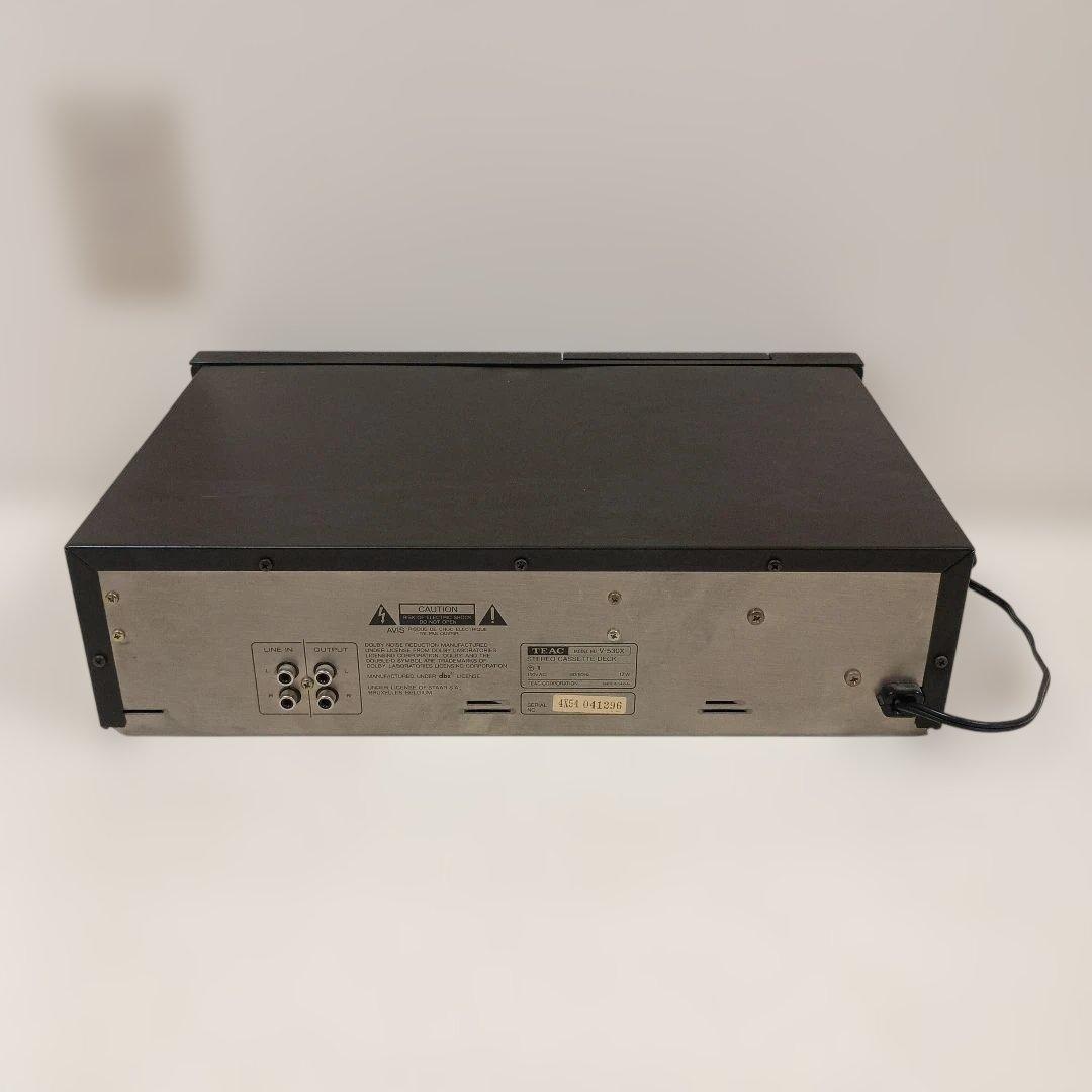 TEAC V-530X カセットデッキ 通電確認済み