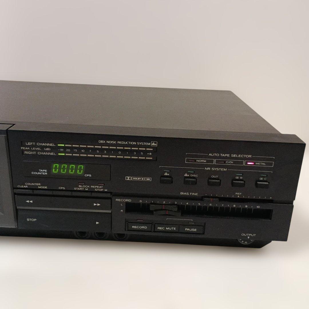 TEAC V-530X カセットデッキ 通電確認済み