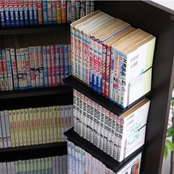 【新品・送料無料】【日本製】DVDラック CD コミック本棚ストッカー収納庫