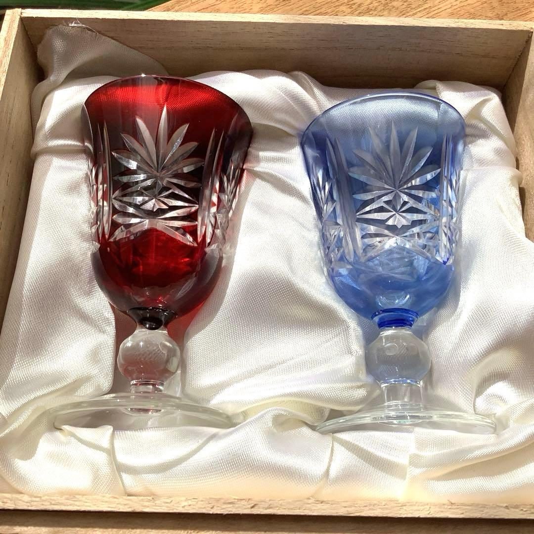 きりこ高杯ペアグラス『彩』・ブリキ灯台・焼かつお・タリーズサーバー4点お纏め