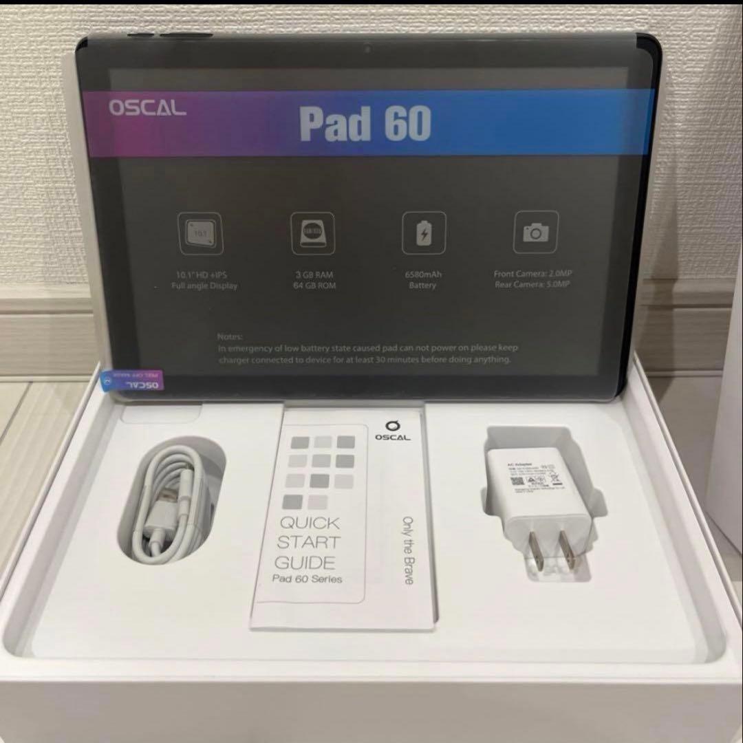 OSCAL Pad 60 10.1インチタブレット5GB RAM 64GB