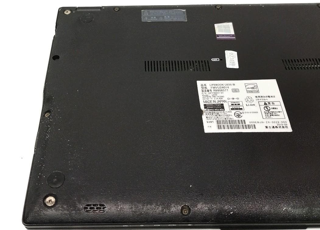 LTE搭載 富士通 U939/B i5 8350U SSD256G Win11