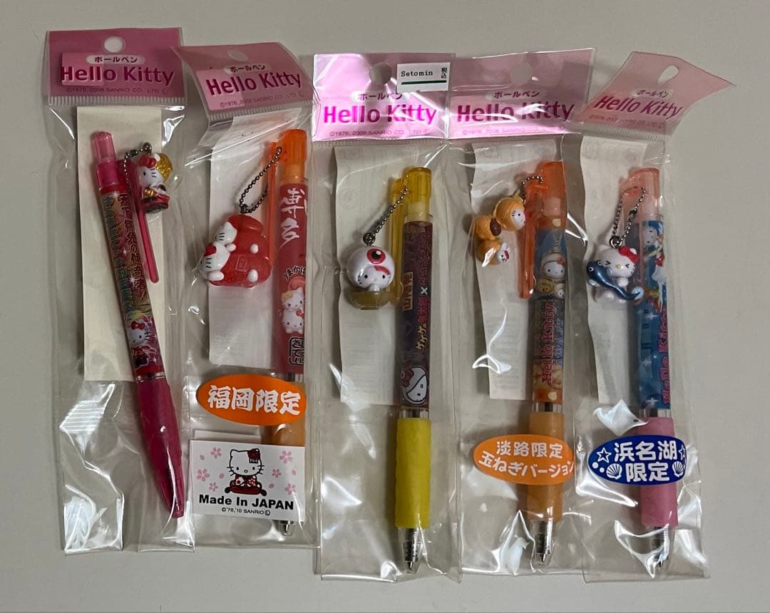 【激レア・未開封】ご当地ハローキティ ボールペン 40本 まとめ売り 限定品②