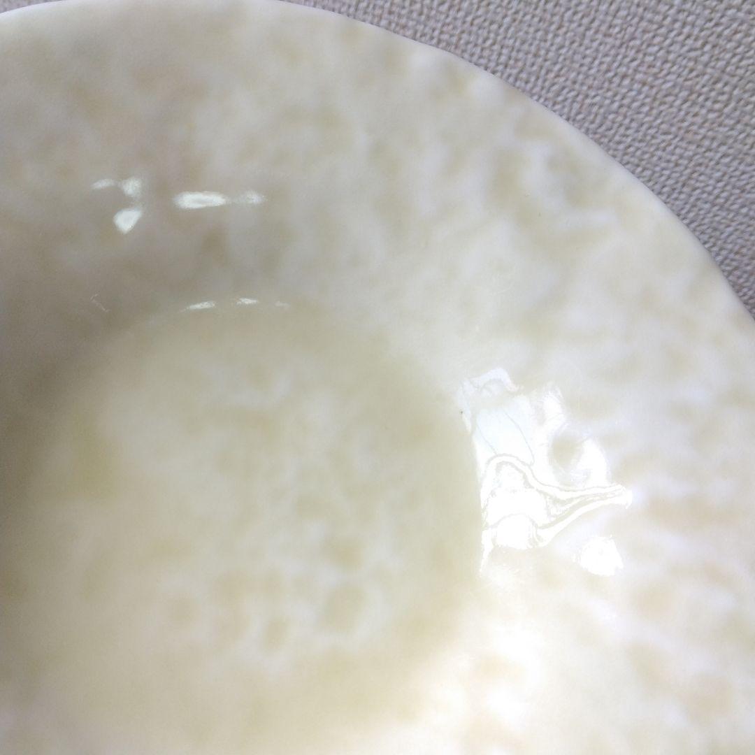 作家もの 作家 工芸 クリーム色 陶器皿 中皿 3枚セット