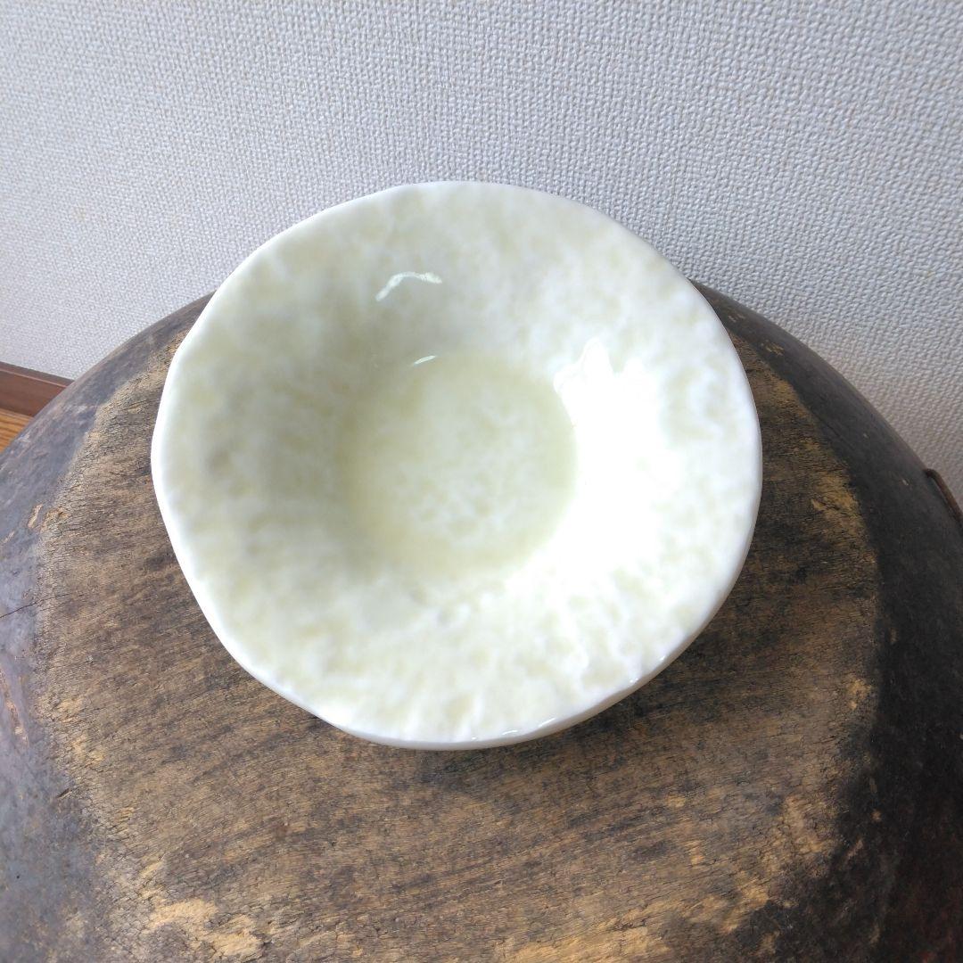 作家もの 作家 工芸 クリーム色 陶器皿 中皿 3枚セット