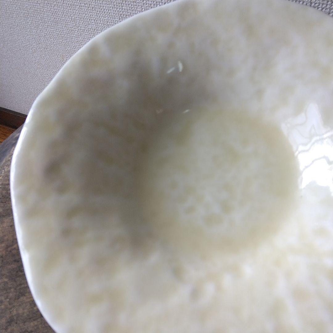 作家もの 作家 工芸 クリーム色 陶器皿 中皿 3枚セット