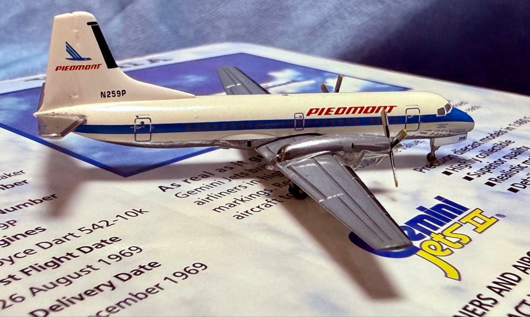 YS-11A ピードモント航空 1/400 日本航空機製造（NAMC）アメリカ