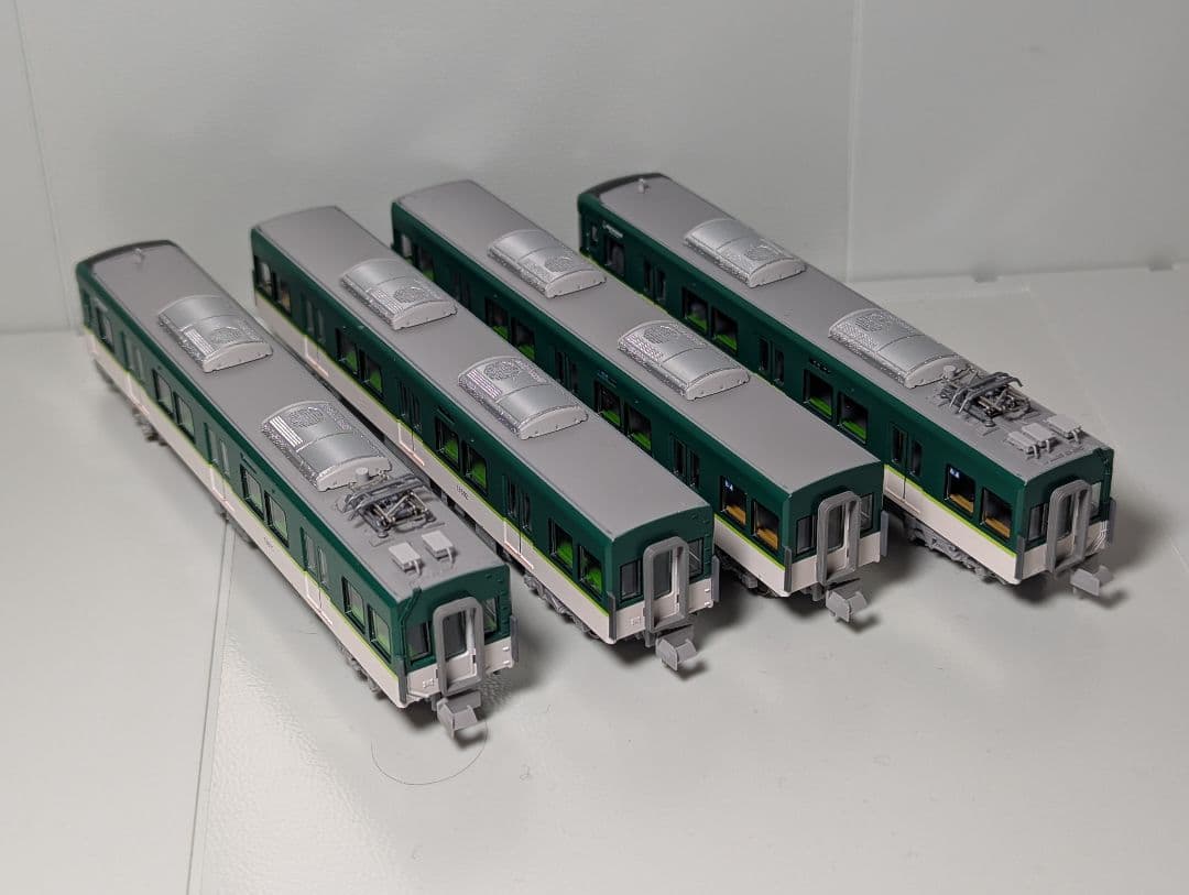 本日のみ特価 ジャンク ポポンデッタ 京阪13000系 4両セット Ｎゲージ