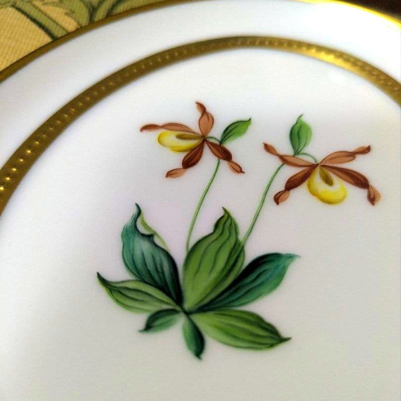 【職人１点物】 アウガルテン　Augarten　飾り皿　ハンドペイント　プレート