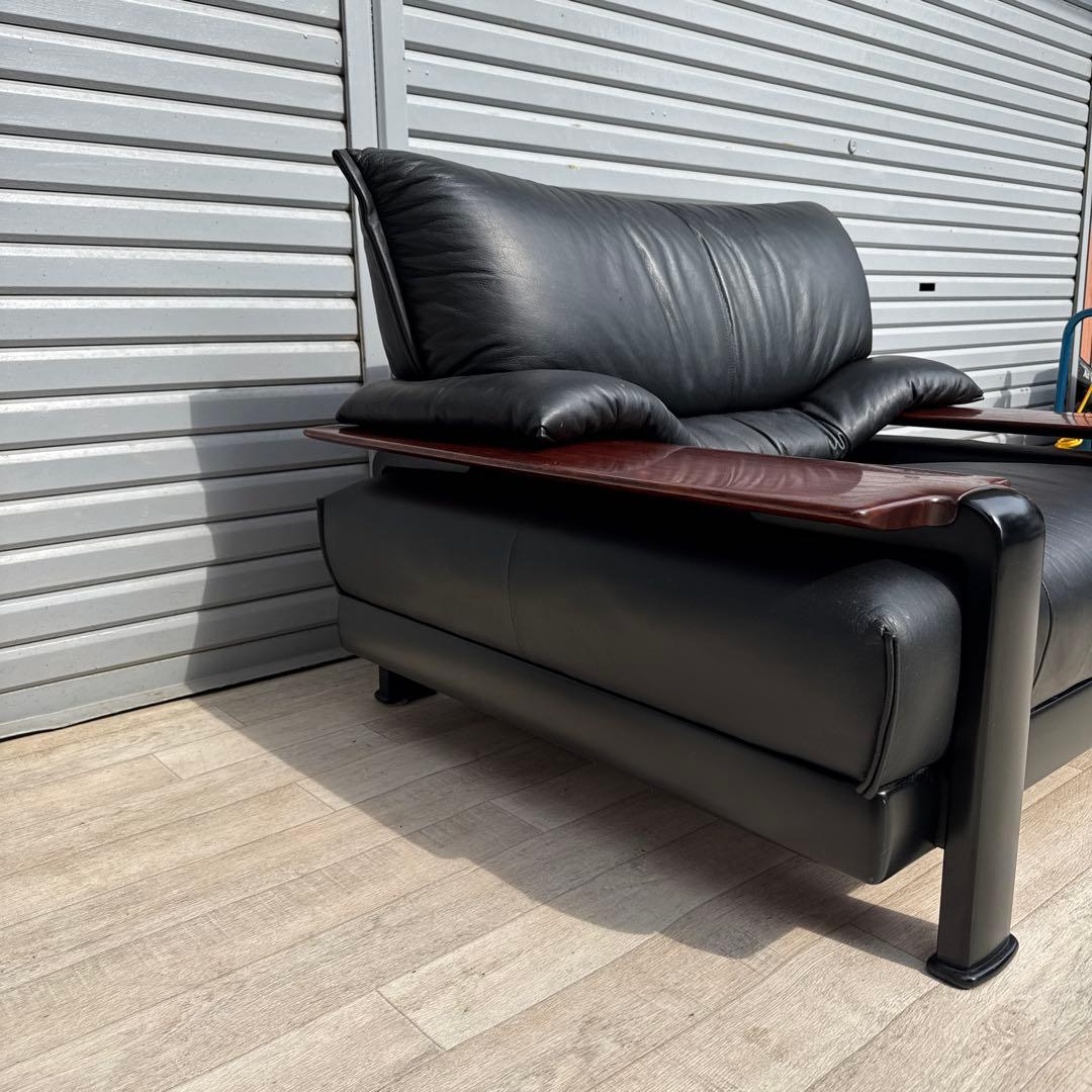 karimoku カリモク vivente ビベンテ 1人掛け　ソファ　総革