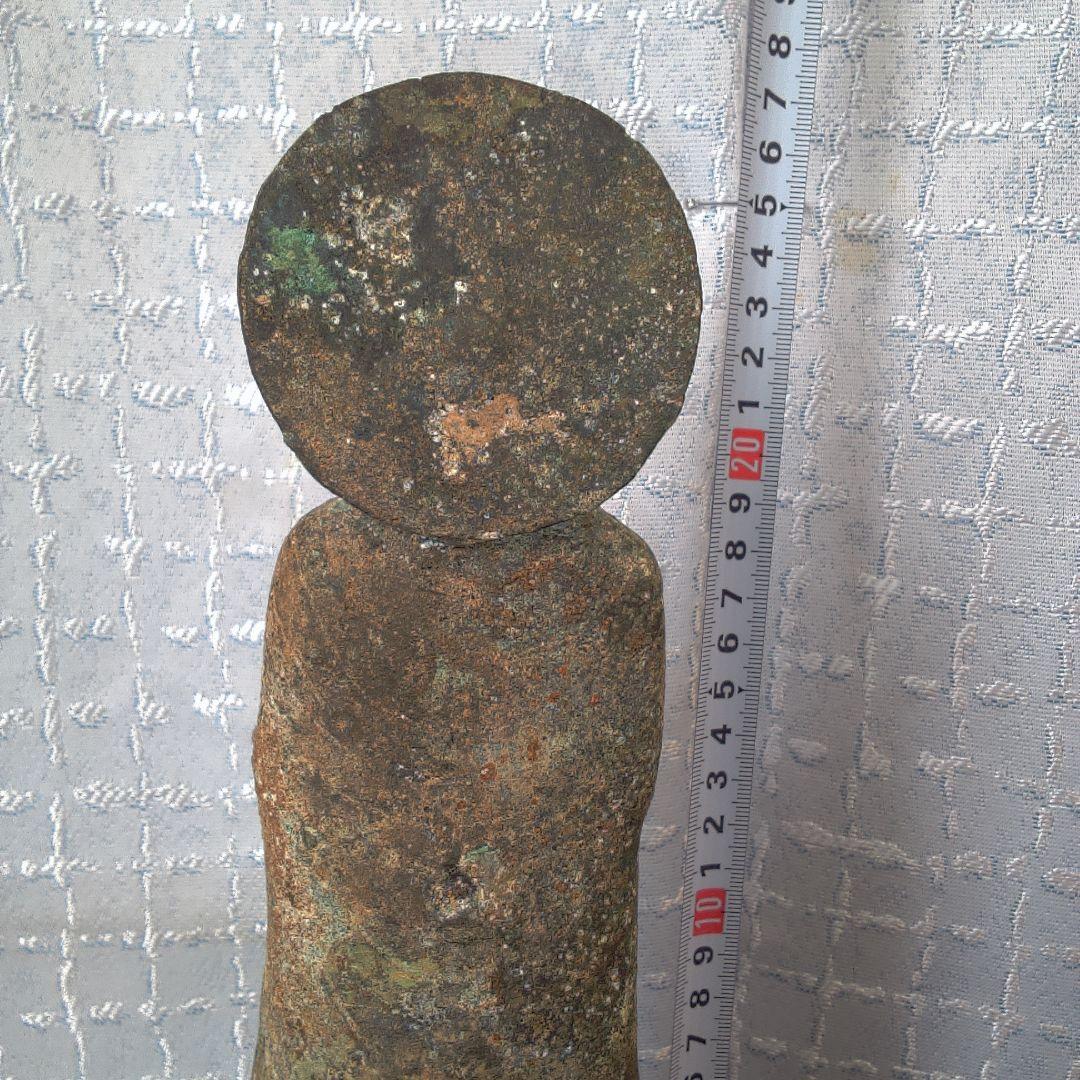 金属製宗教的像 約30cm 古代？ 仏像