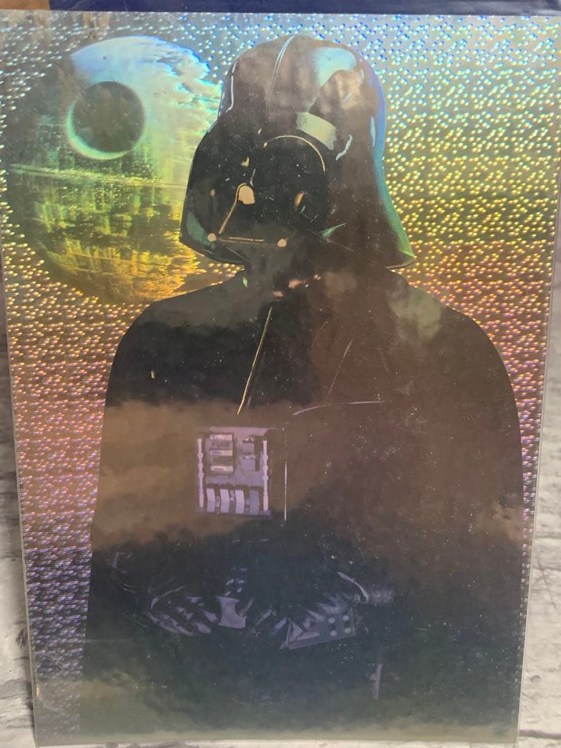 スターウォーズ　オールドケナー　ルーズフィギュア　➕ホログラムポストカード１枚Ｊ