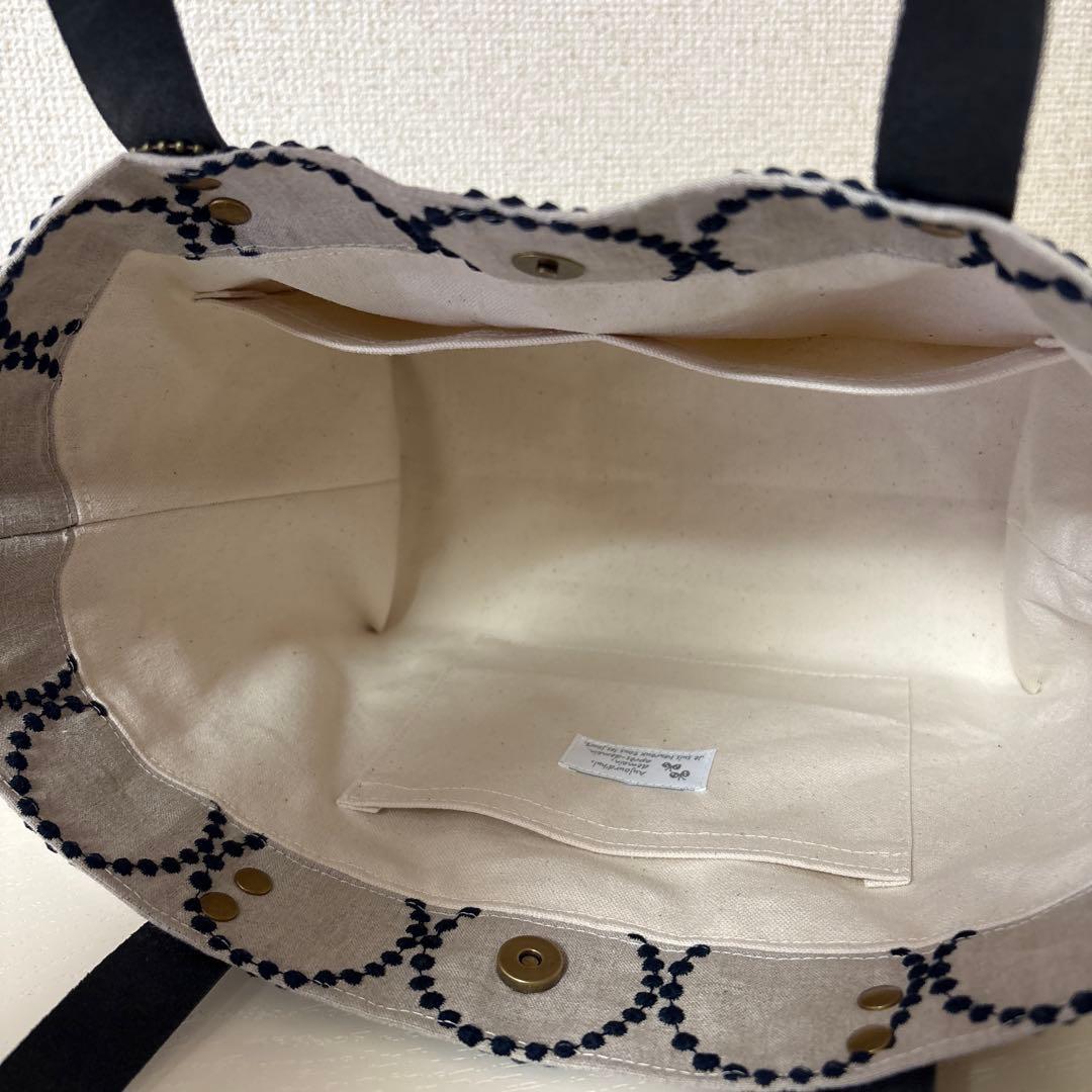 腕かけできるトートバッグ＊ミナ tambourine W24H20D12