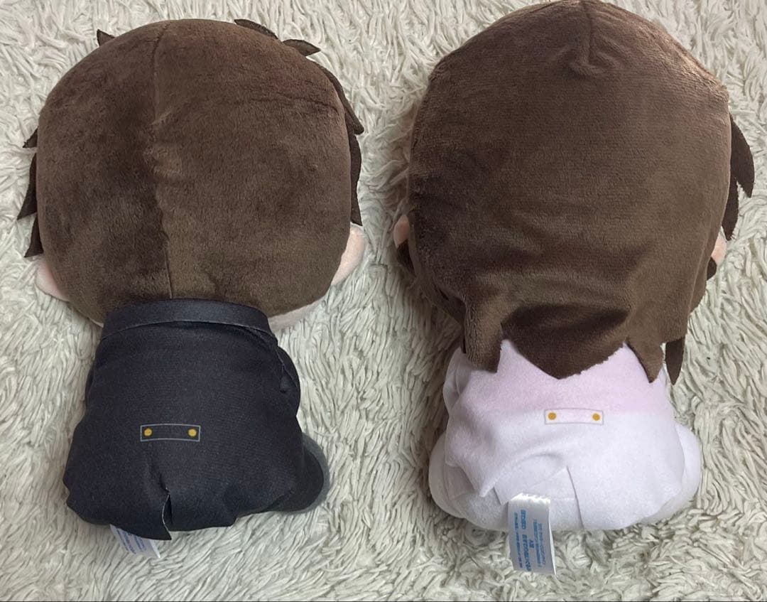 ラッキーくじ 名探偵コナン A賞ぽわぽわ おすわり ぬいぐるみ 松田陣平　毛利蘭