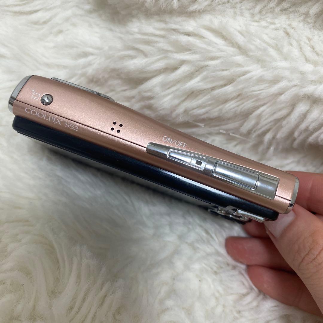 【スマホ転送OK】ニコン Nikon COOLPIX S52 ピンク