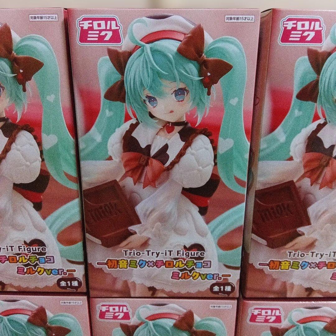 初音ミク✕チロルチョコ　ミルクver．Trio-Try-iT フィギュア　6点