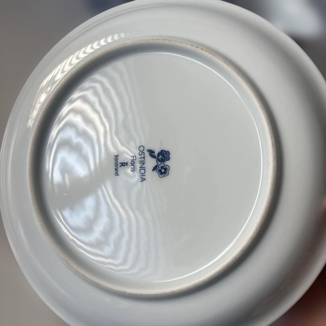 ロールストランド オスティンディア 　フローリス プレート2枚、ボウル2個