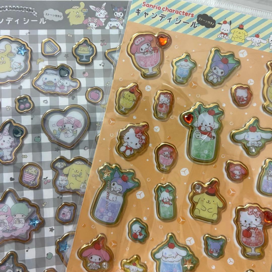 シール帳 完成品 サンリオ 正規品 多数 台湾限定 ぷくぷく 立体シール