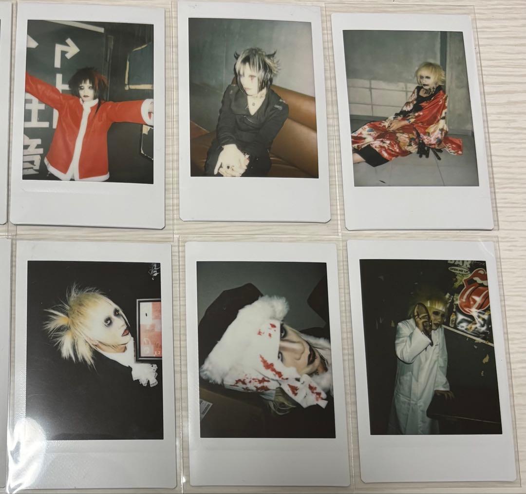 ⑥黒百合と影 烏名鳴 メメント・モリ 哀 チェキ 10枚セット