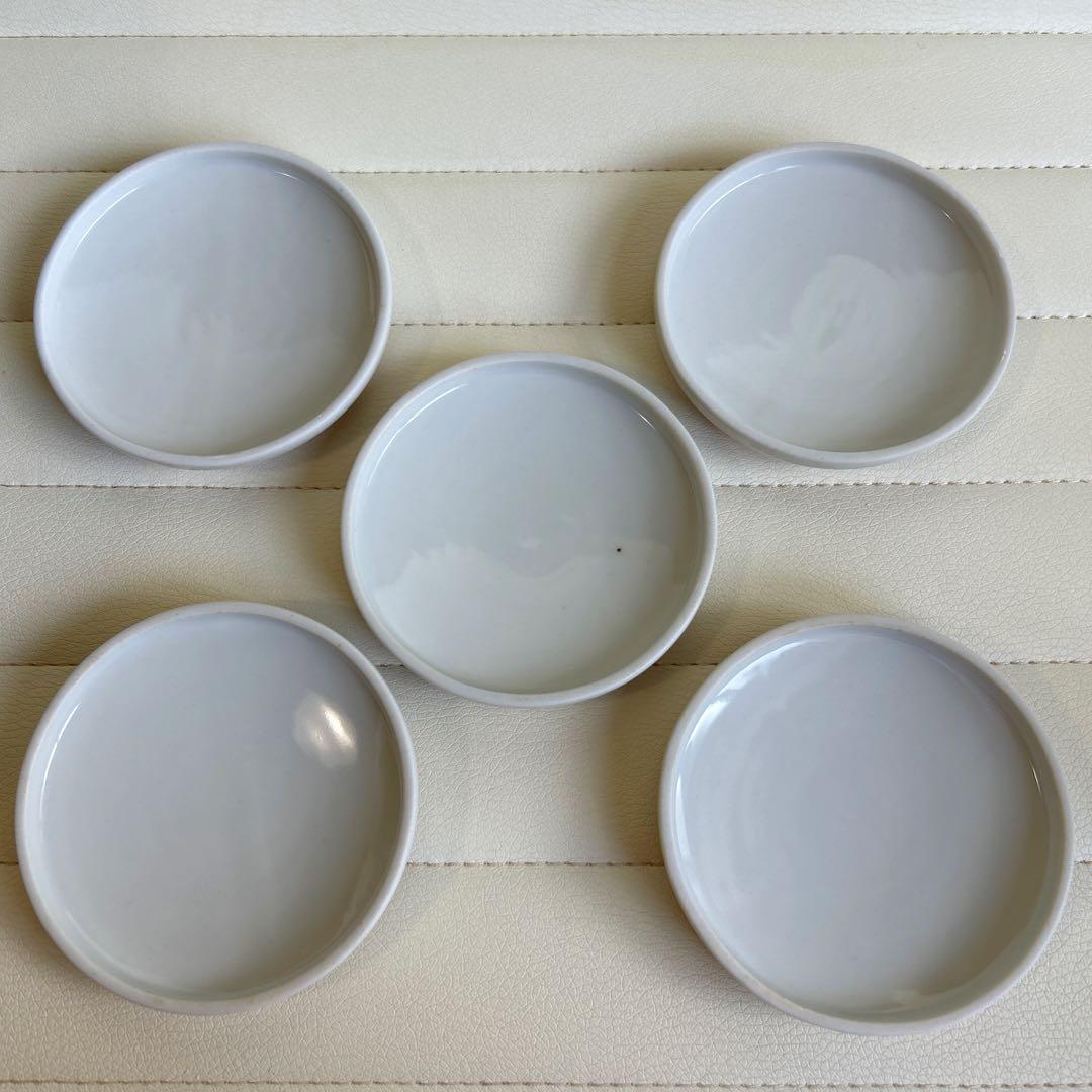 たち吉　赤絵花鳥　蓋付き碗揃　5客セット　茶碗蒸し碗　飯器　小丼ぶり　色絵　正月