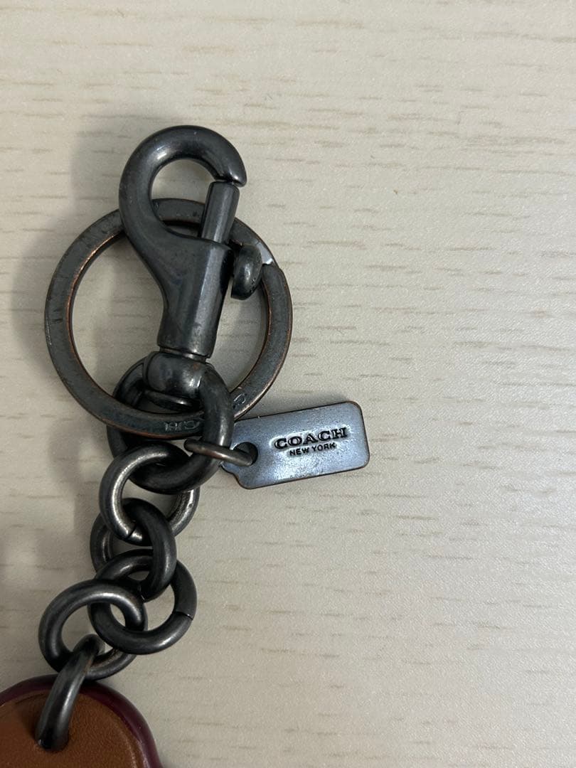 COACH×Disney ミッキーマウスキーホルダー