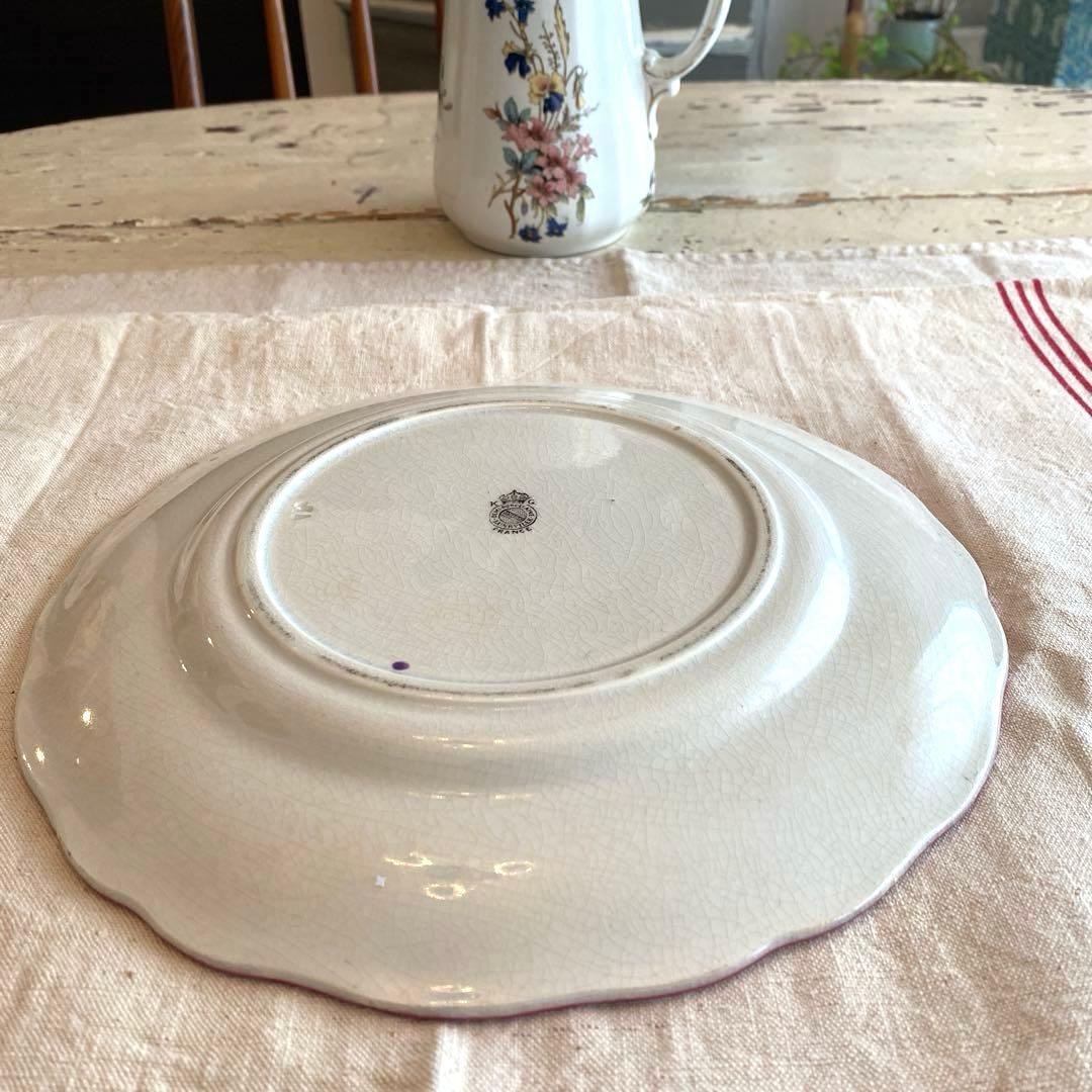 フランス アンティーク リュネヴィル　リュネビル ストラスブール プレート