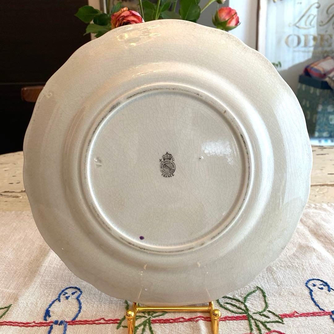 フランス アンティーク リュネヴィル　リュネビル ストラスブール プレート