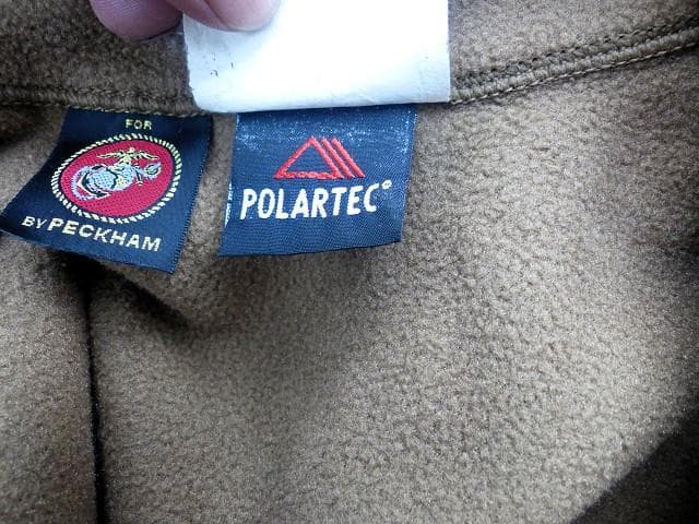 米軍実物 USMC　ポーラテック フリース プルオーバー シャツ　M 62
