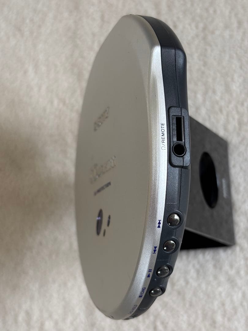 【CD再生確認☆リモコン付き】 SONY D-E990 ポータブルCDプレーヤー