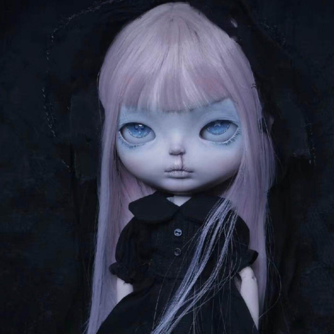 カスタムブライス 作家様 人形 ダーク GOTH 特別 スペシャル