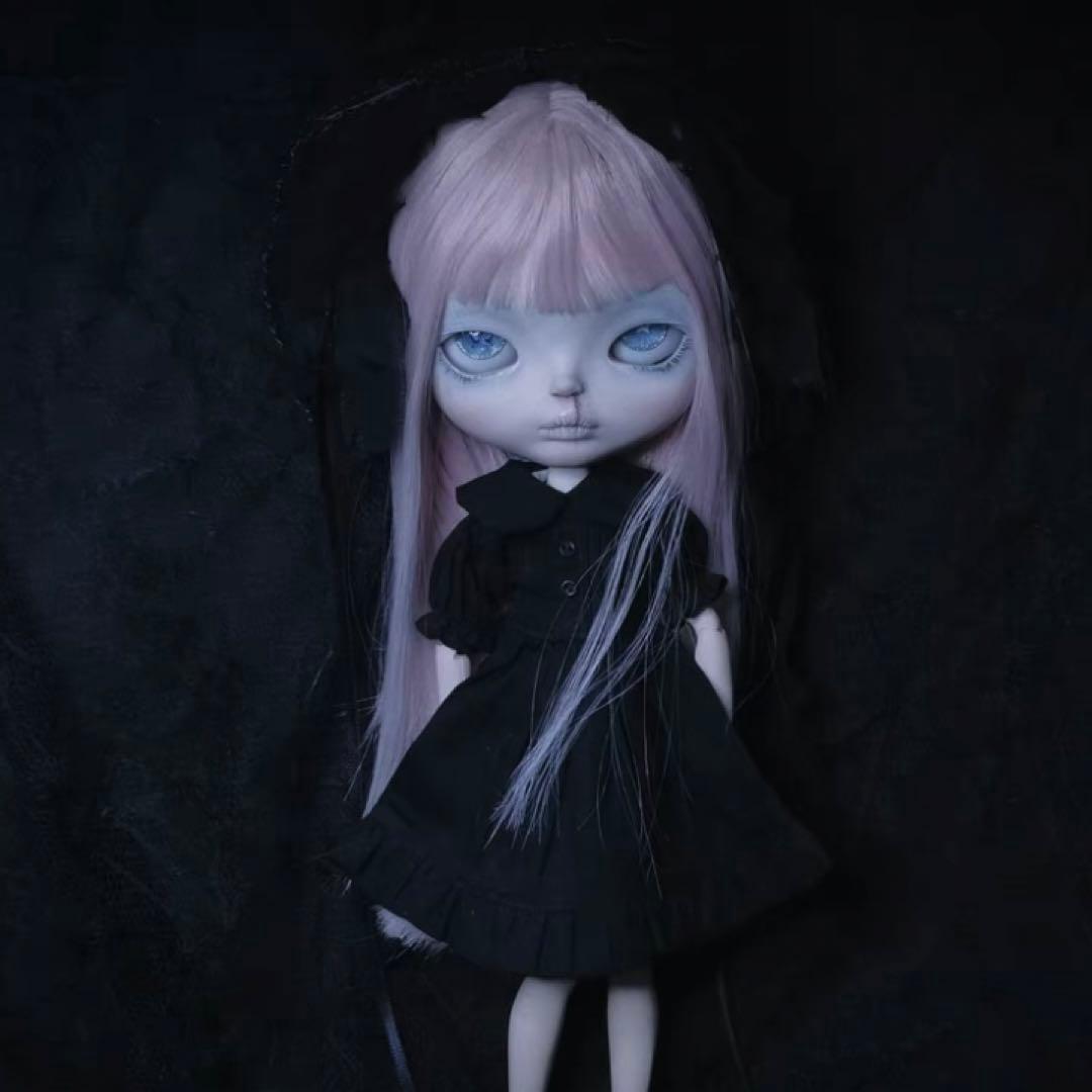カスタムブライス 作家様 人形 ダーク GOTH 特別 スペシャル