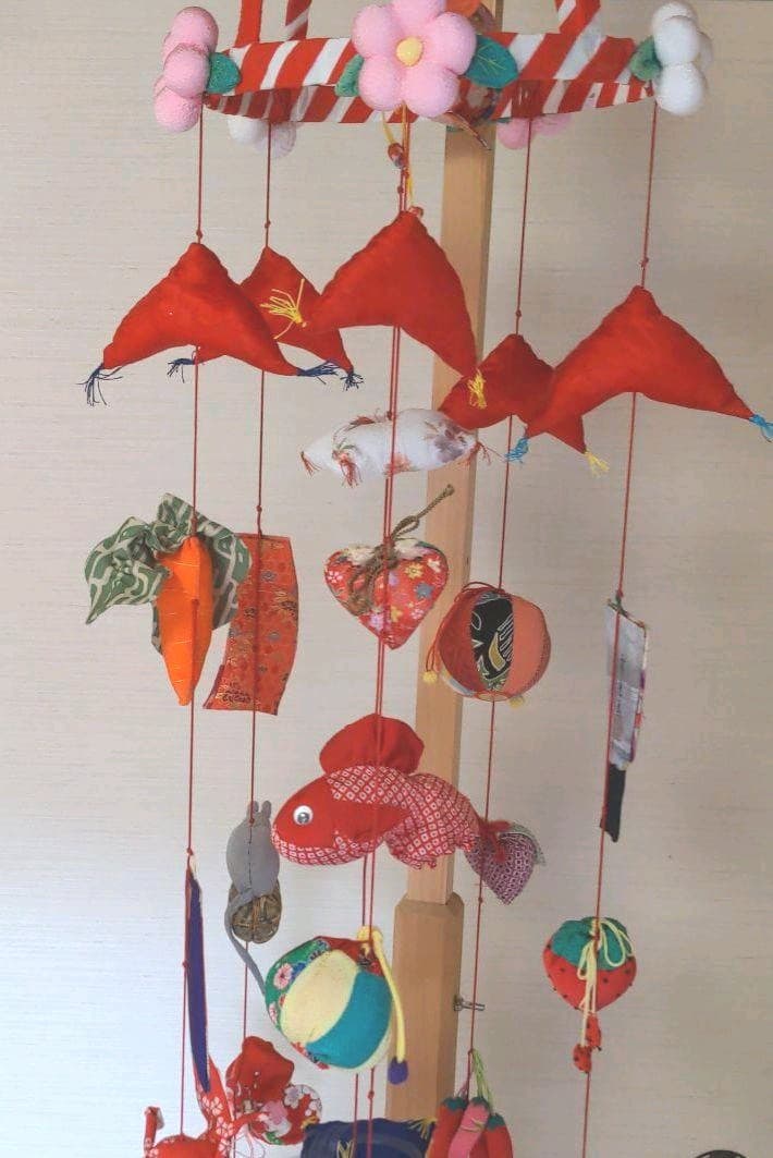 大型つるし雛　手作り