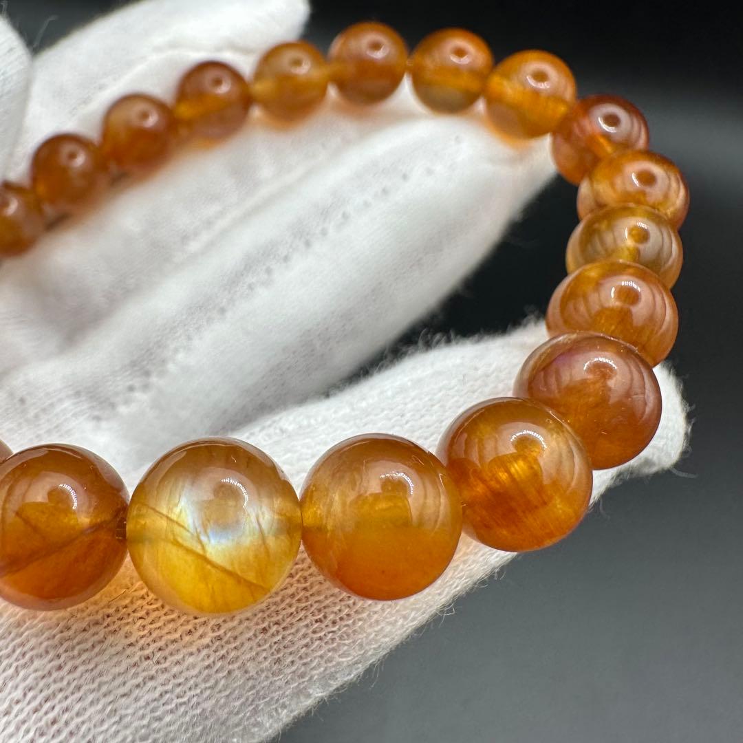 プラジオクレースムーンストーン　ブレスレットA