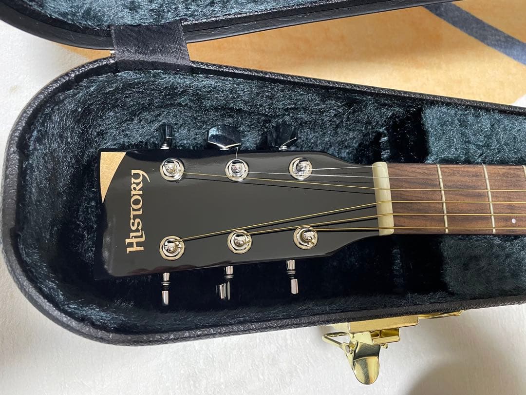History NT-S4 アコースティックギター ハードケース付き