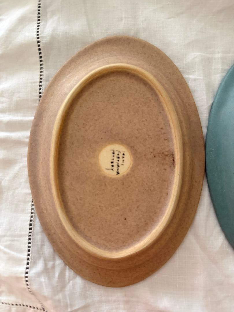 【古川まみ】オーバル！中皿 作家 ３枚