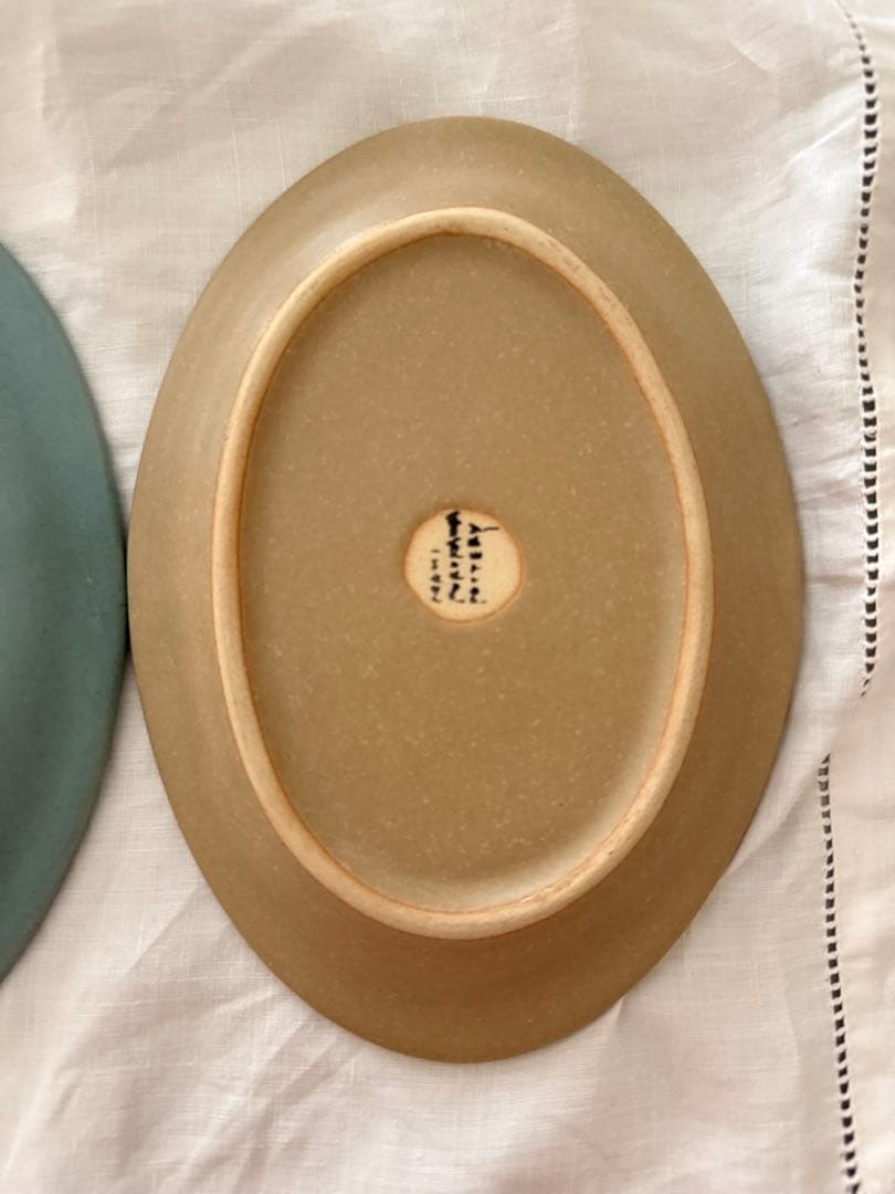 【古川まみ】オーバル！中皿 作家 ３枚