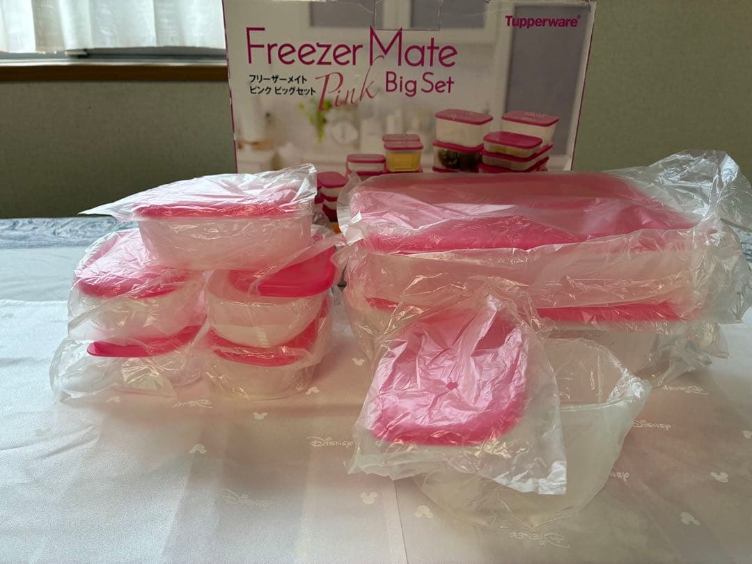 Tupperwareフリーザーメイト8点セット