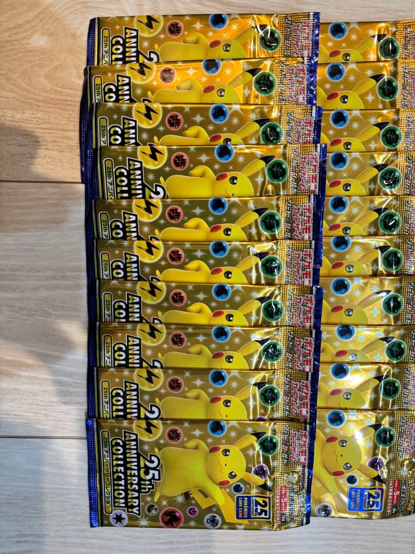 ポケカ 未開封 25thAnniversary collection 40パック